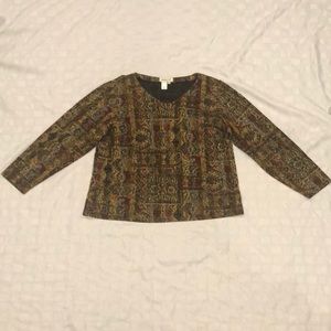 Coldwater Creek shirt. Bohemian, vintage, and flowy